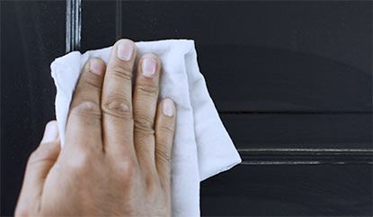 How to Clean Front Door Before Painting