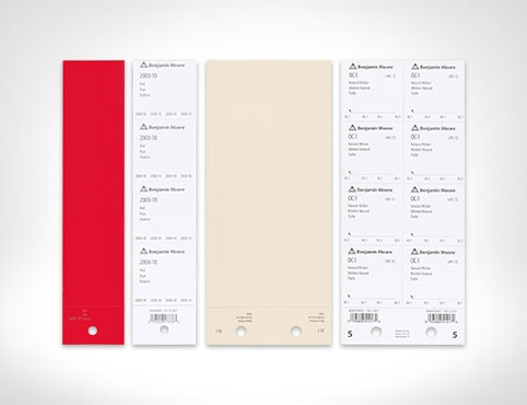 Benjamin Moore Paint Colour Sheets for Architects & Designers