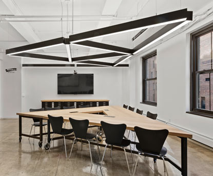 Benjamin Moore Showrooms classrooms for educational events, meeting spaces, and presentations for Architects & Designers