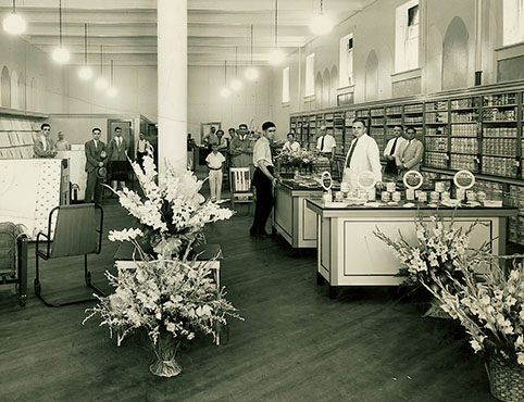 Foto de archivo del comerciante de Benjamin Moore