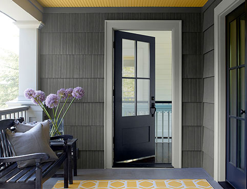 Home Exterior Color Ideas Inspiration Benjamin Moore - Grey Paint Ideas For Outside House