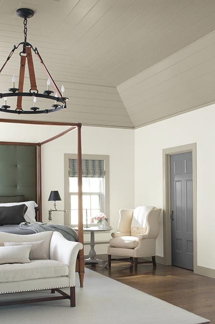 Ceiling Paint Color Ideas Inspiration, Should I Paint The Ceiling White Or Wall Color