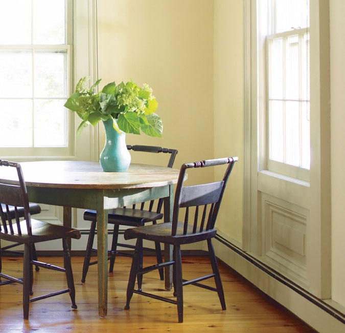 formal dining room color schemes