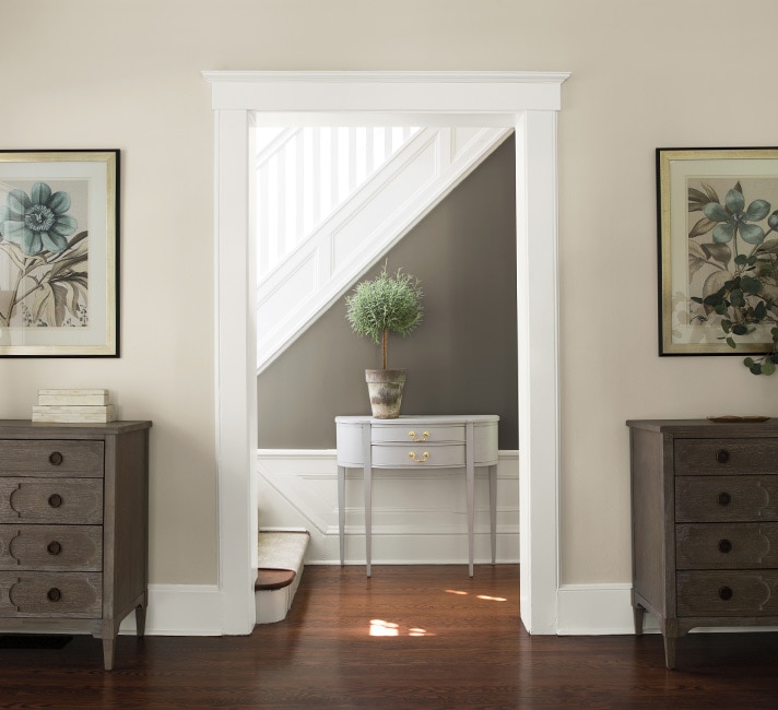 Entryway Color Ideas Inspiration Benjamin Moore - Neutral Foyer Paint Colors
