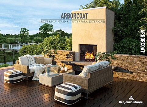 Deck in Cordovan Brown ES-62, ARBORCOAT® Exterior Stain, Semi-Solid