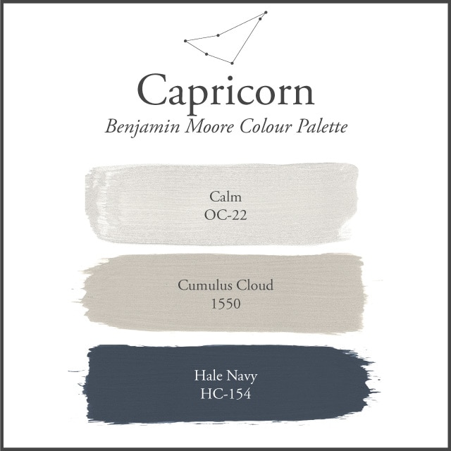 Benjamin moore colour palette top