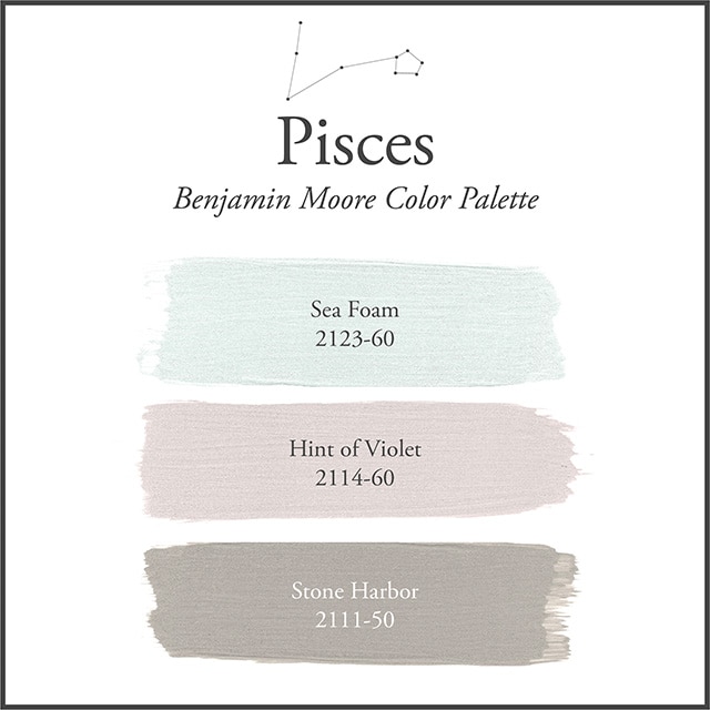 Benjamin moore colour palette hot sale