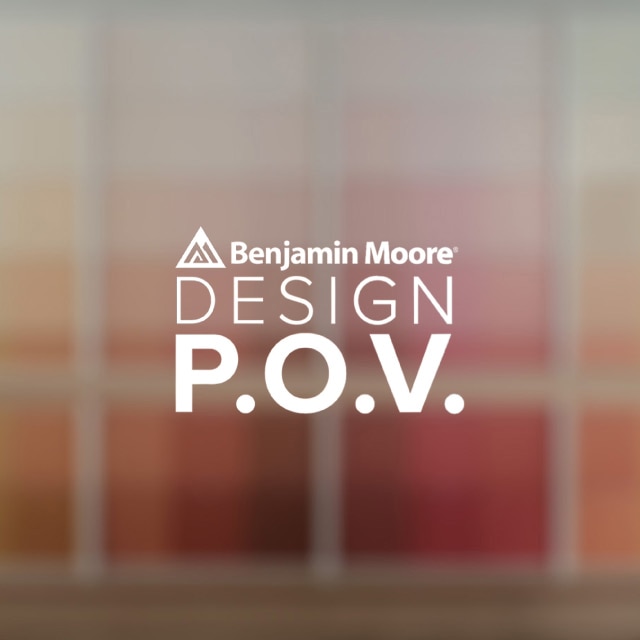Benjamin Moore PDV du designer.