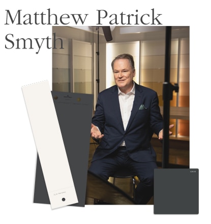 Matthew Patrick Smyth recommends Notre Dame CSP-570, White Opulence OC-69 and Wrought Iron 2124-10.