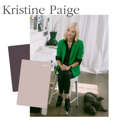 Kristine Paige recommends White OC-151, Hale Navy HC-154, Batik AF-610, and Chambourd AF-645.