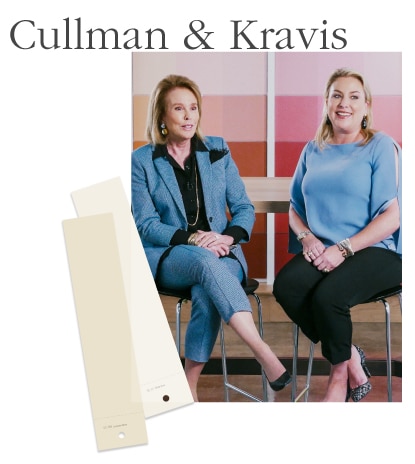 Cullman & Kravis's paint colour favourites include White Dove OC-17 on trim, and Lancaster White OC-144 on exteriors.