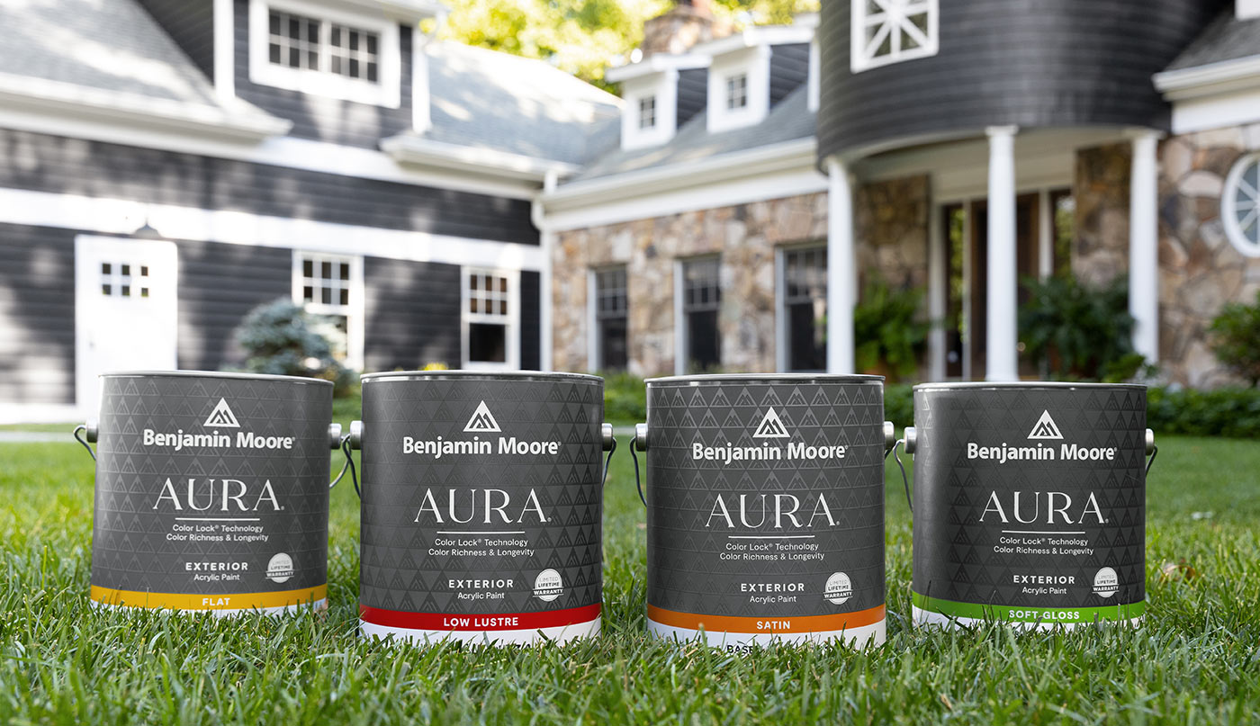 Benjamin Moore Aura Exterior Paint