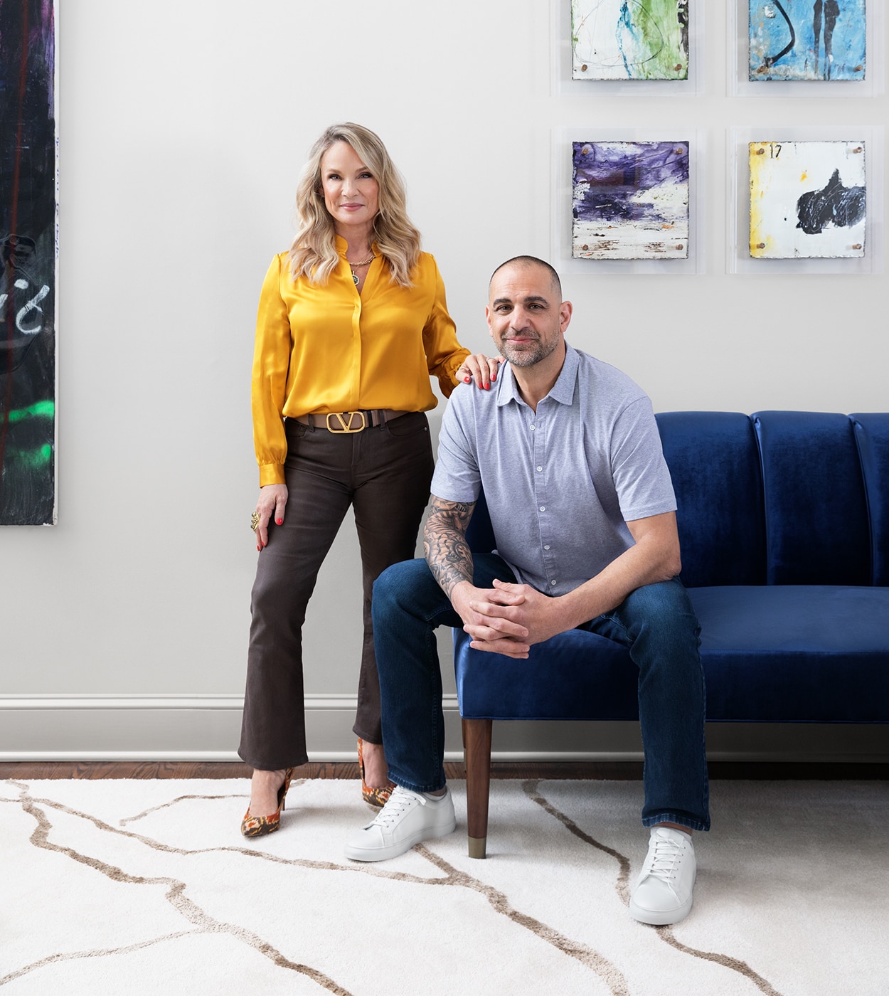 Michele Plachter, Michele Plachter Design and James Cervone, Cervone Painting