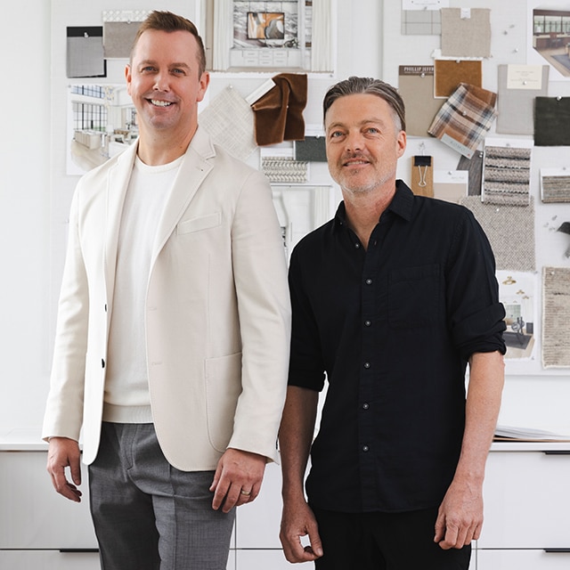 Matt Donahoe, bureau interior design & architectural consulting, et Erwin Herceg, peintre professionnel