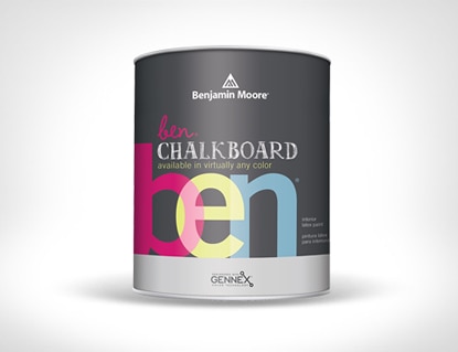 Ben Chalkboard Paint, Benjamin Moore