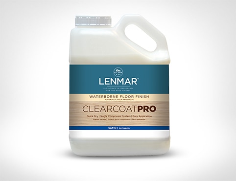 ClearCoat PRO Waterborne Floor Finish – Satin ClearCoat PRO Waterborne Floor Finish – Satin