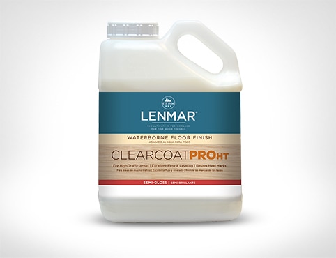 ClearCoat PRO HT Waterborne Floor Finish – Semi-Gloss ClearCoat PRO HT Waterborne Floor Finish – Semi-Gloss