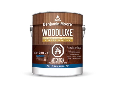 Woodluxe Teinture et scellant hydrofuge à base d'huile au fini translucide