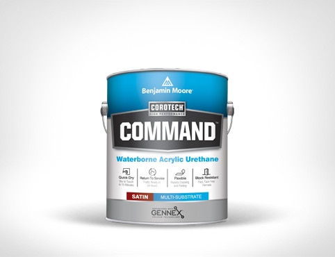 Corotech® COMMANDTM Waterborne Acrylic Urethane.