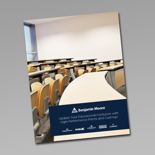 Benjamin Moore for facilities education guide card