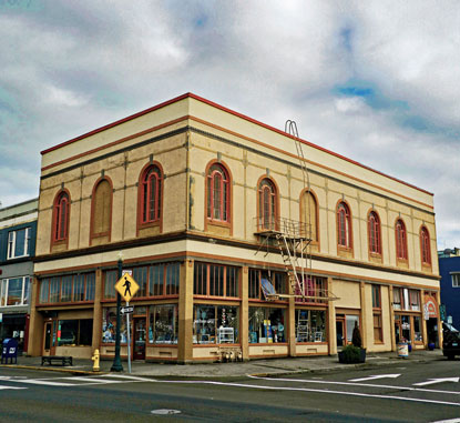 Odd Fellow's Building located in Astoria, Oregon Odd Fellow's Building located in Astoria, Oregon