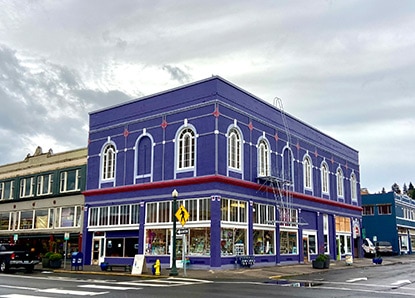 Odd Fellow's Building located in Astoria, Oregon