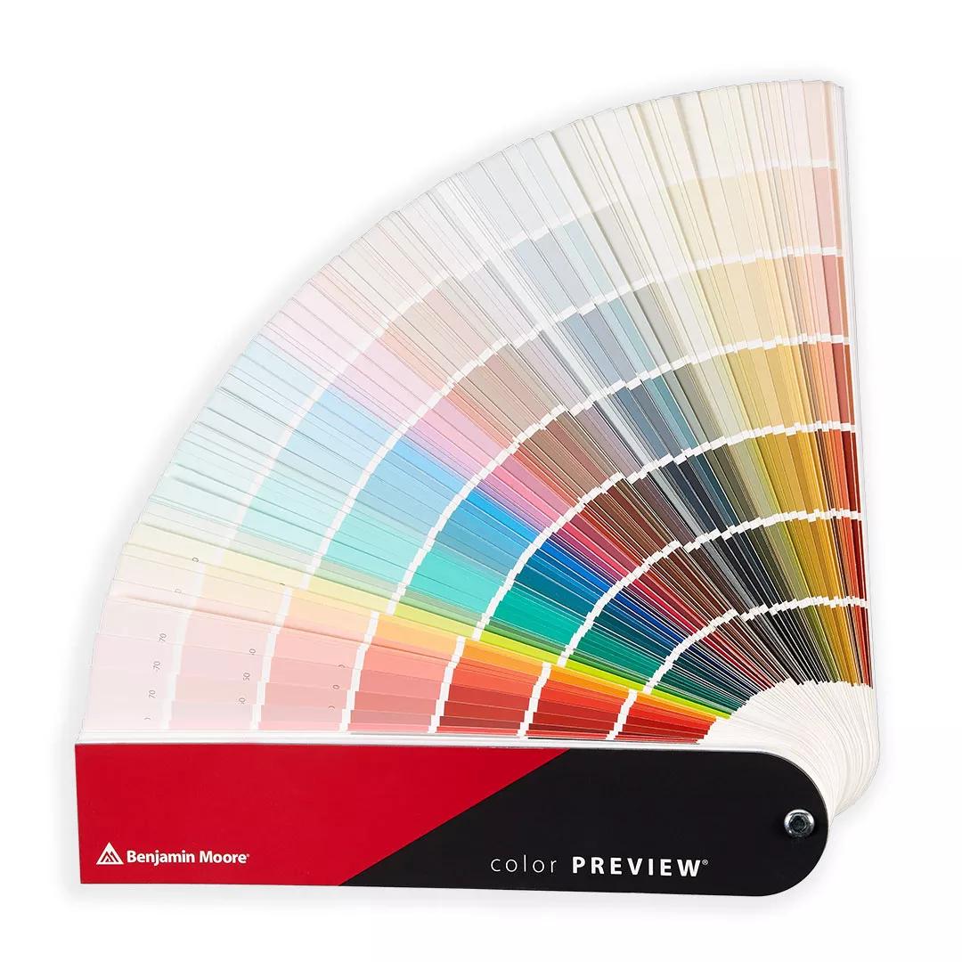 Muestrario abanico de Color Preview