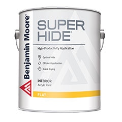 Super Hide® Pintura para interiores con poco contenido de COV - Sin brillo