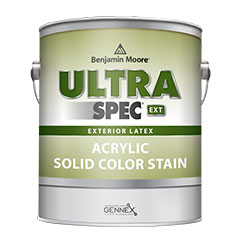 Ultra Spec® Exterior Acrylic Stain - Solid