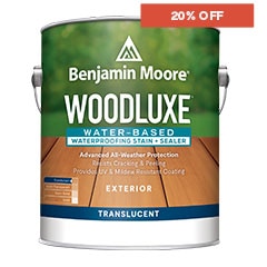Miniatura de recorte de lata de Woodluxe traslúcido
