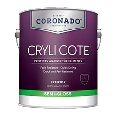 Cryli Cote® Pintura para exteriores 100% acrílica semibrillante
