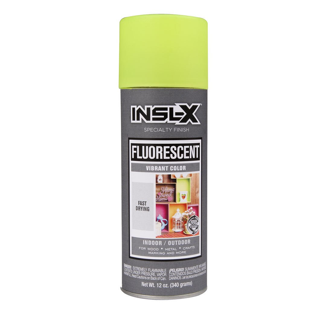 Pintura decorativa fluorescente en pulverizador - Sin brillo