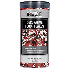 Miniatura: Insl-X Copos decorativos para pisos, acabado rojo