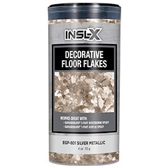 Miniatura: Insl-X Copos decorativos para pisos, acabado plata metálico