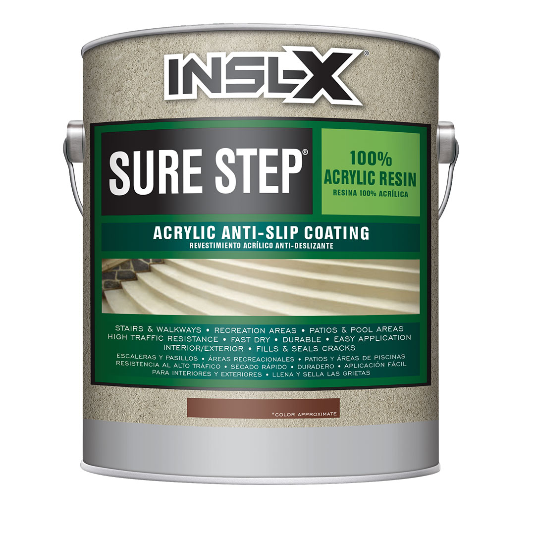 Sure Step® Revestimiento acrílico antideslizante - Sin brillo