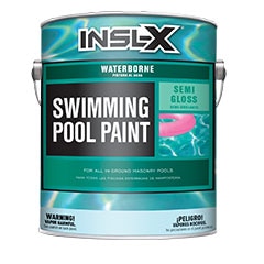 Pintura para piscinas al agua semibrillante