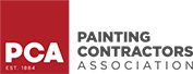 Logotipo de la Asociación de Contratistas de Pintura (Painting Contractors Association).